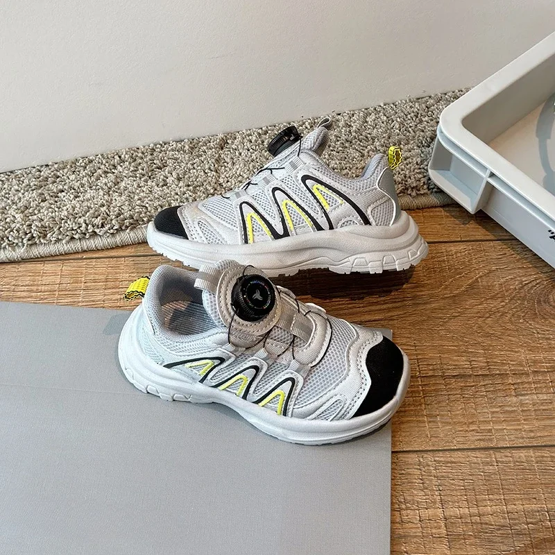 Breathable Mesh Kids Basketball Sneakers for Girls and Boys