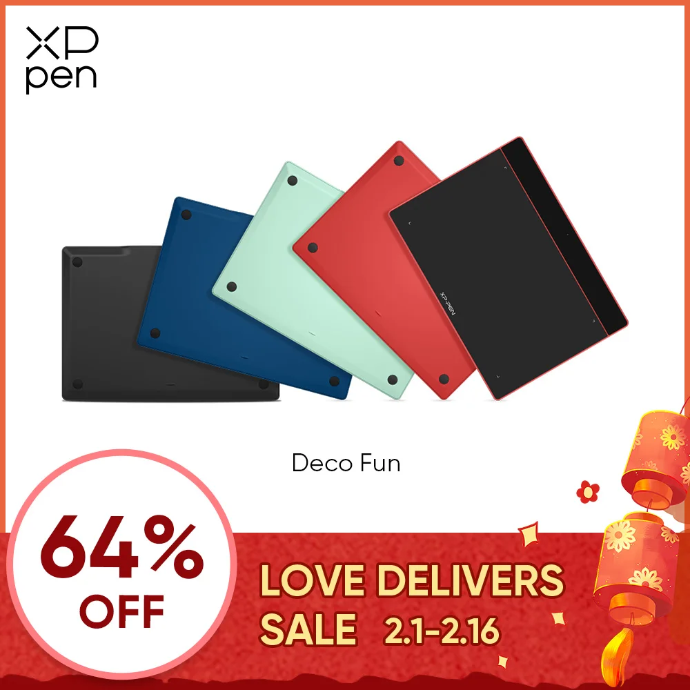 Tavoletta Grafica Divertente Xppen Deco Tavoletta Grafica Digitale 8192 Livelli Inclinazione Istruzione Online Supporto Android Mac Linux Windows Chro