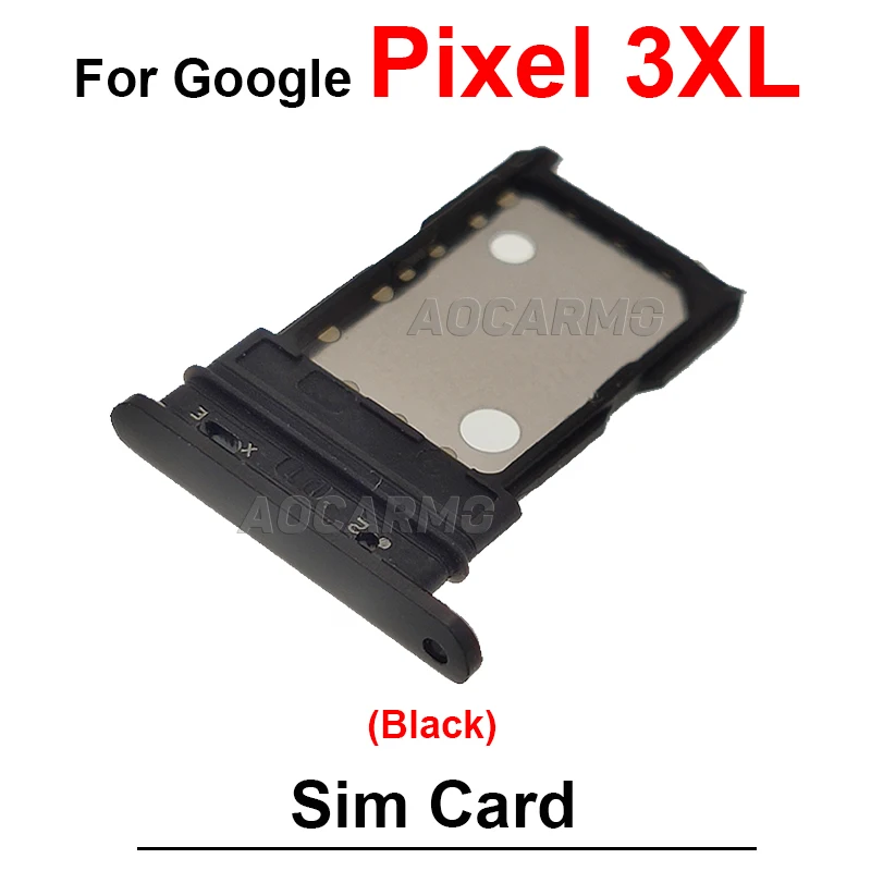 SIM Card Holder Tray Replacement - Black, White, Purple, Pink, Gold