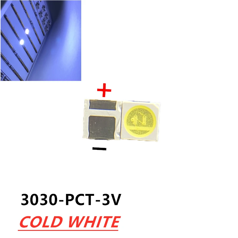 ตัวเลือกสินค้า ชุดซ่อม LED ทีวี 3W 3528 3030 3535 สีขาวเย็น