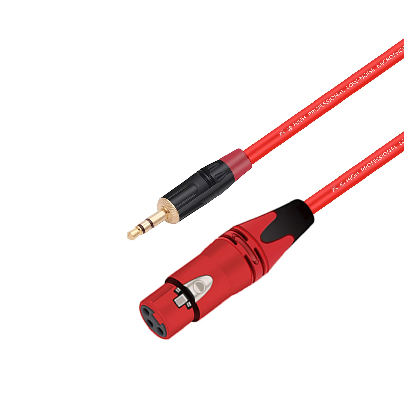 XLR 3Pin auf 3,5 mm Aux Audio-Verlängerungskabel, 1/8 Zoll Mini-Stereo-Buchse auf XLR-Stecker/Buchse, Mikrofon-Konverterkabel für PC-Telefone, Verstärker – Detail 6