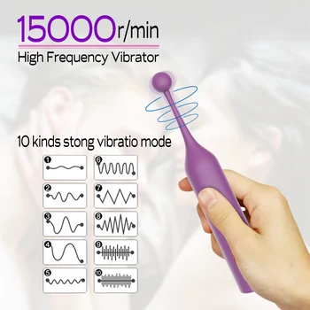 High Frequency G Spot Clitoris Stimulator for Woman Vibrating Massager Female Masturbation Vibrator Pussy Orgasm Adult Sex Toys 2