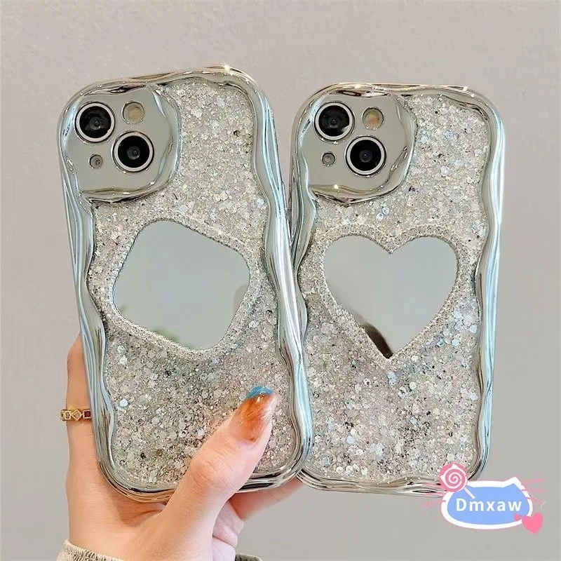 

For Vivo Y36 Y78+ Y77 Y27 Y72 Y52 V29 Lite Y76S Y74S Y55S Y70T Y51S Phone Case Princess Minimalist Style Diamond Mirror Cover