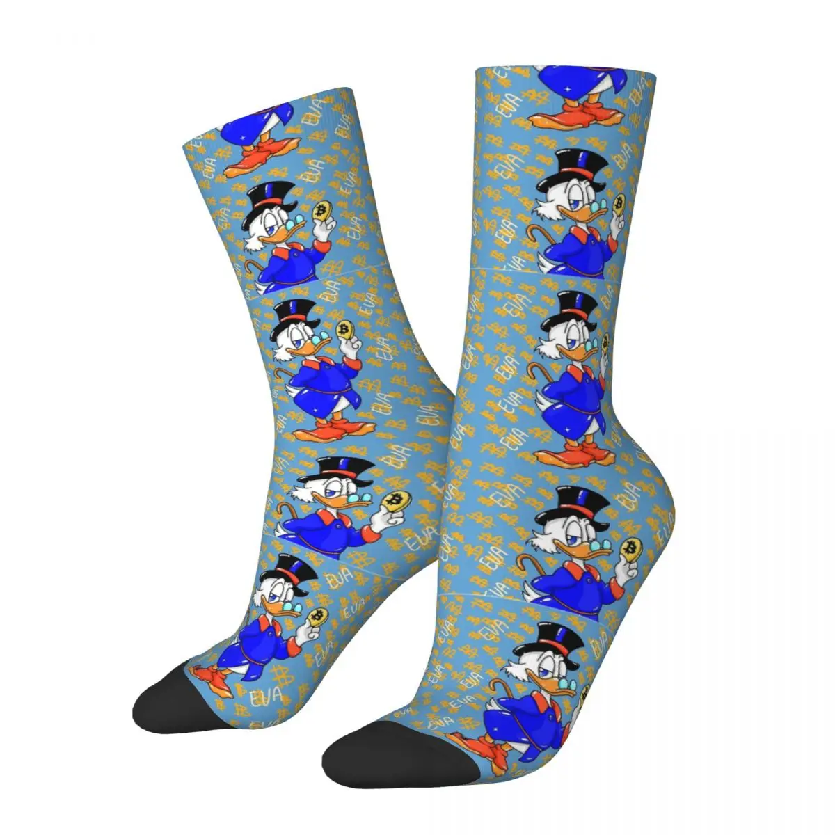 

Copy Of Scrooge And Money Bition Drawstring Socks Hiking Pouch 3D Print Backpack Boy Girls Mid-calf socks