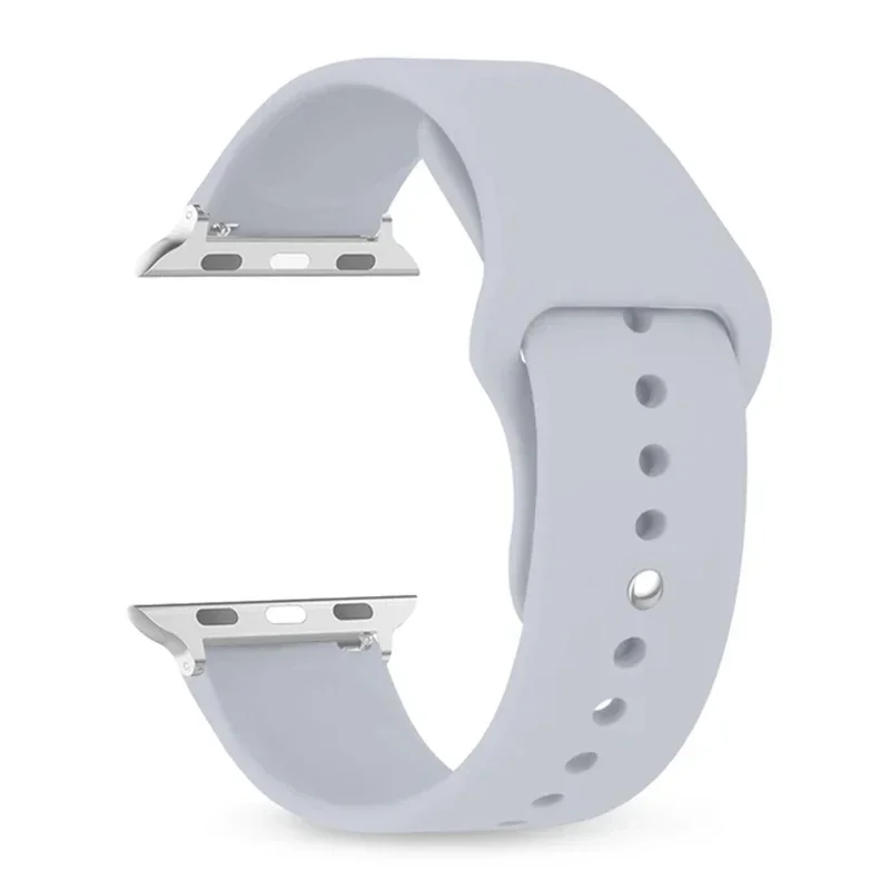 Premium Soft Silicone Smartwatch Strap - Universal Fit Bracelet