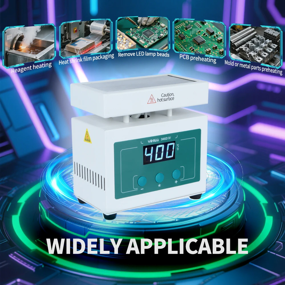 50-400℃ Heating Platform Temperature Heating Table BGA Soldering Ball Split Alum
