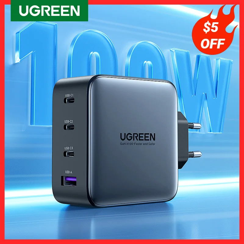 Ugreen 100w Usb C Multiport Charger  Ugreen 100w Gan Fast Charger - Pd  Charger 100w - Aliexpress