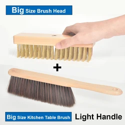 Professional Pizza Oven and Grill Cleaning Brush with 21 - inch Aluminum Handle (Set 2)