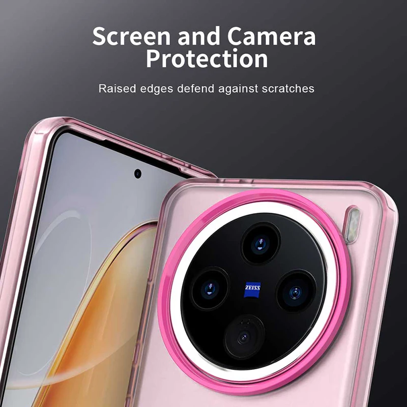 Ultra Thin Shockproof Silicone Phone Case - Matte Candy Color Soft Cover