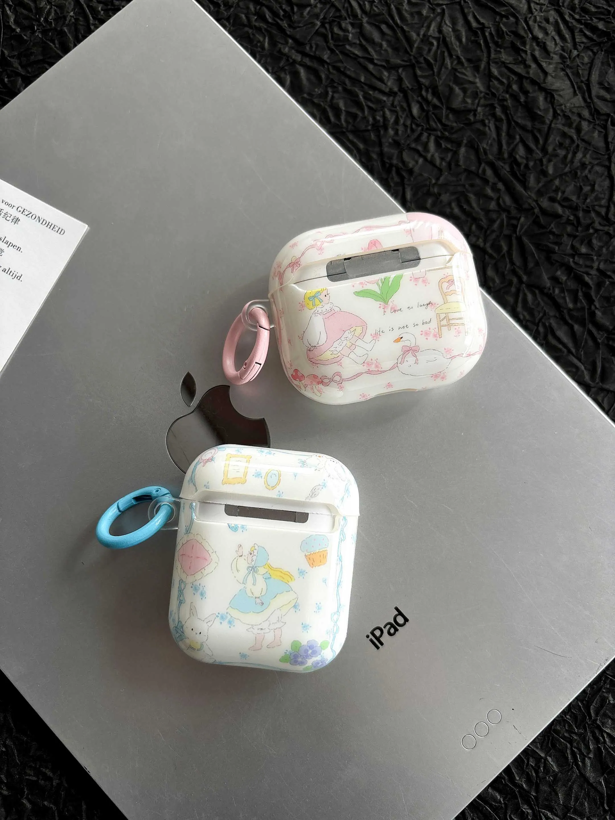 Butterfly Girl Headset Case For Airpods