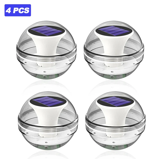 Floating Solar Pool Ball Lights Lighting4Home