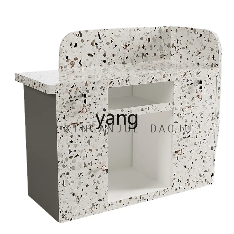 

L'm'm Paint Reception Desk Cashier Counter Shop Small Simple Modern