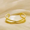 High Quality Cross Bracelet Stainless Steel Waterproof Bangle Jewelry for Women Girls Friends Party Gifts 3