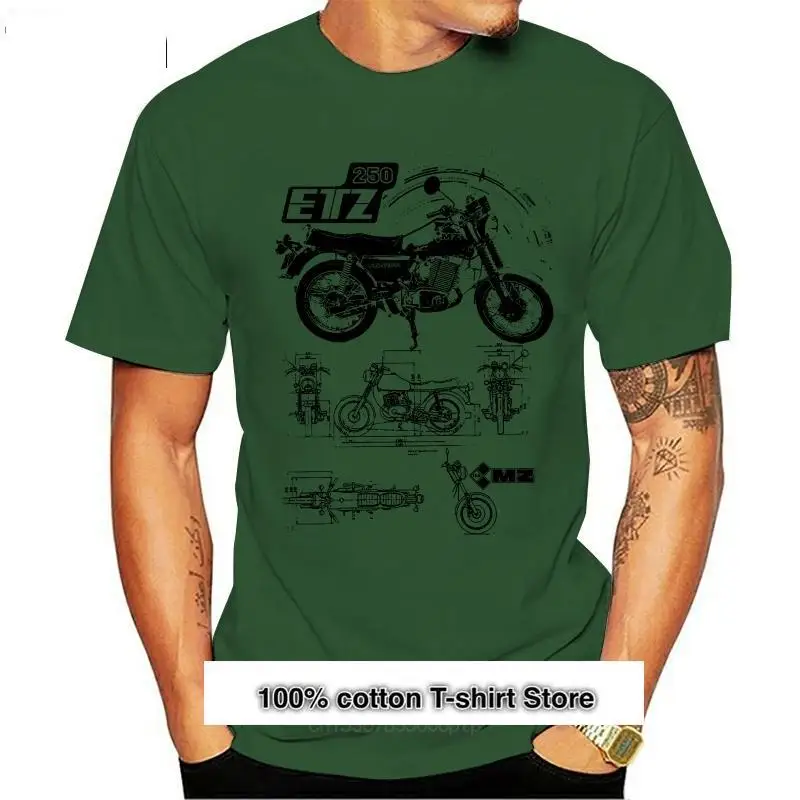 Camisetas Harajuku Para Hombre, Ropa De Marca De Fitness, Etz Mz, Ddr, Kult, Fun Motorrad Biker, Mc, Ostalgie Zone, Shir, 250