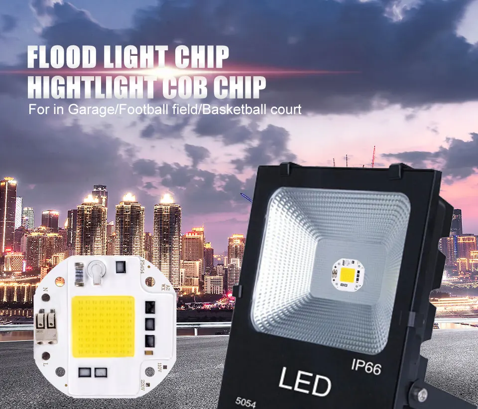 Description Picture 2 of itemAC110V 220V LED Chip 50W 70W 100W COB Chip No Need Driver LED Lamp Beads for Flood Light Spotlight DIY LightingWelding Free