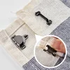 10/1PCS Metal Trousers Suit Pants Hook Button Skirt Trousers Garment Invisible Hook DIY Pants Adjustment Buckle Sewing Accessory 3