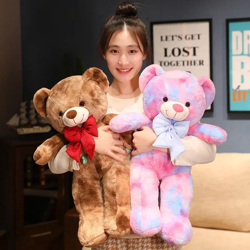 Hina Teddy bear シャンパン色 28cm 限定版 Fluffy Teddy Bear with Shinning Love - Homsstore
