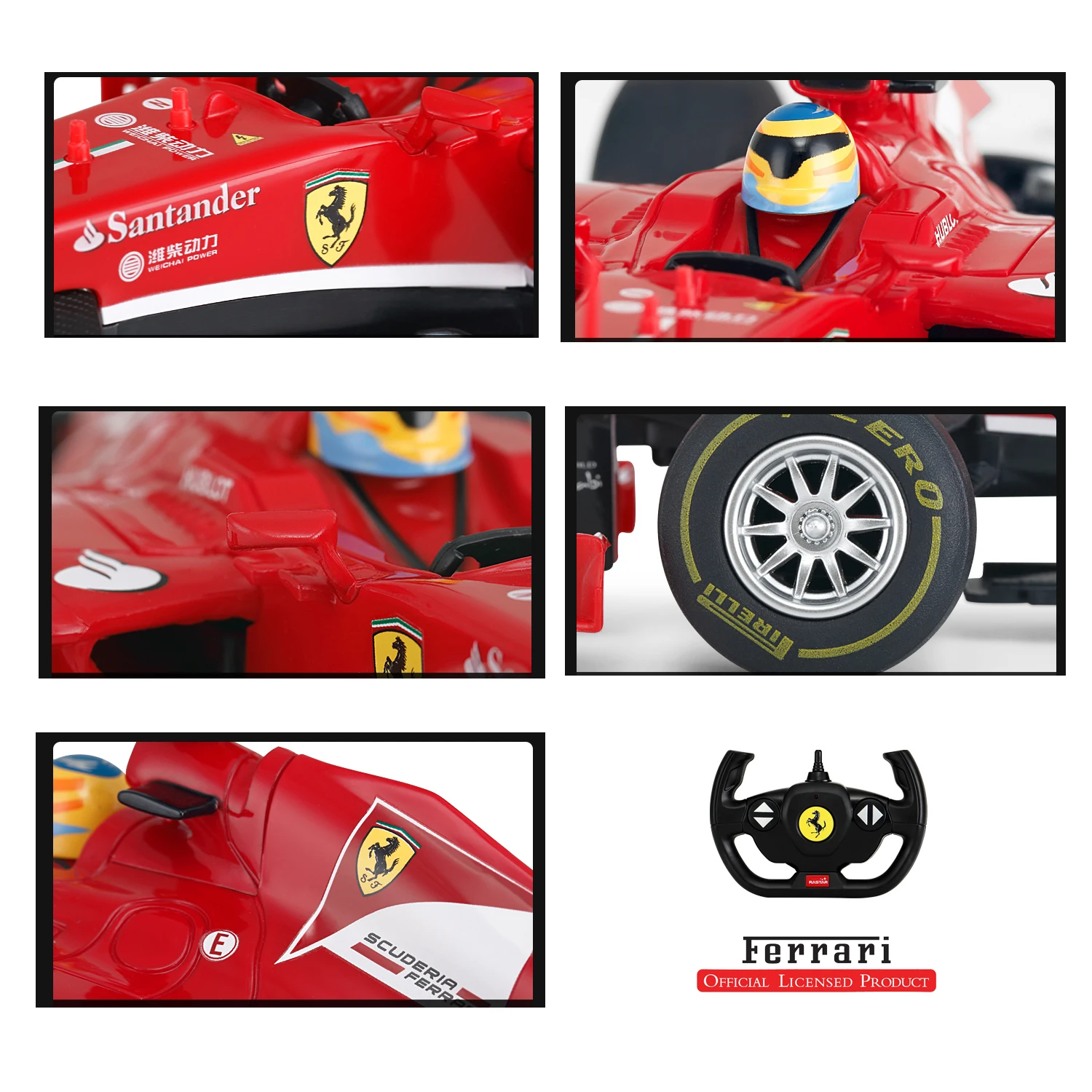 Jamara - 403090 - maquette - voiture - ferrari f1 1:12 - 3 - Autre