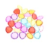 1Set Children Simulation Plastic Crystal Box Treasure Kids Acrylic Colorful Diamond Gems Plastic Large Jewels Toy 2.5cm Diameter 6