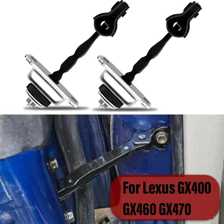 

Wooeight 1 шт. Автомобильная передняя/задняя дверь с ремешком для проверки, заглушка на шарнирах, ограничитель ограничений для Lexus GX400 GX460 2009-2018 GX470