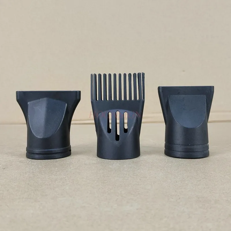 Hair dryer air nozzle hair dryer flat head non-universal hair wind nozzle blowing straight hood 3PCS