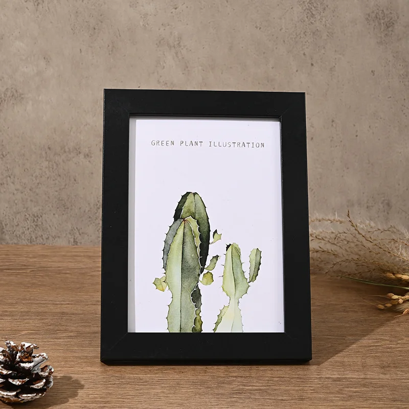 Elegant Wooden Wall Hanging Photo Frame – Timeless Picture Display and Thoughtful Gift