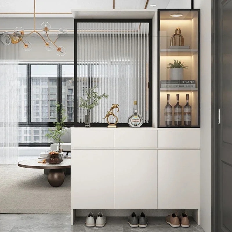 

Entrance Sideboard Living Room Cabinets Kitchen OpenNarrow Space Saving Cabinet Display Casesvitrine Home Furniture XY50LRC
