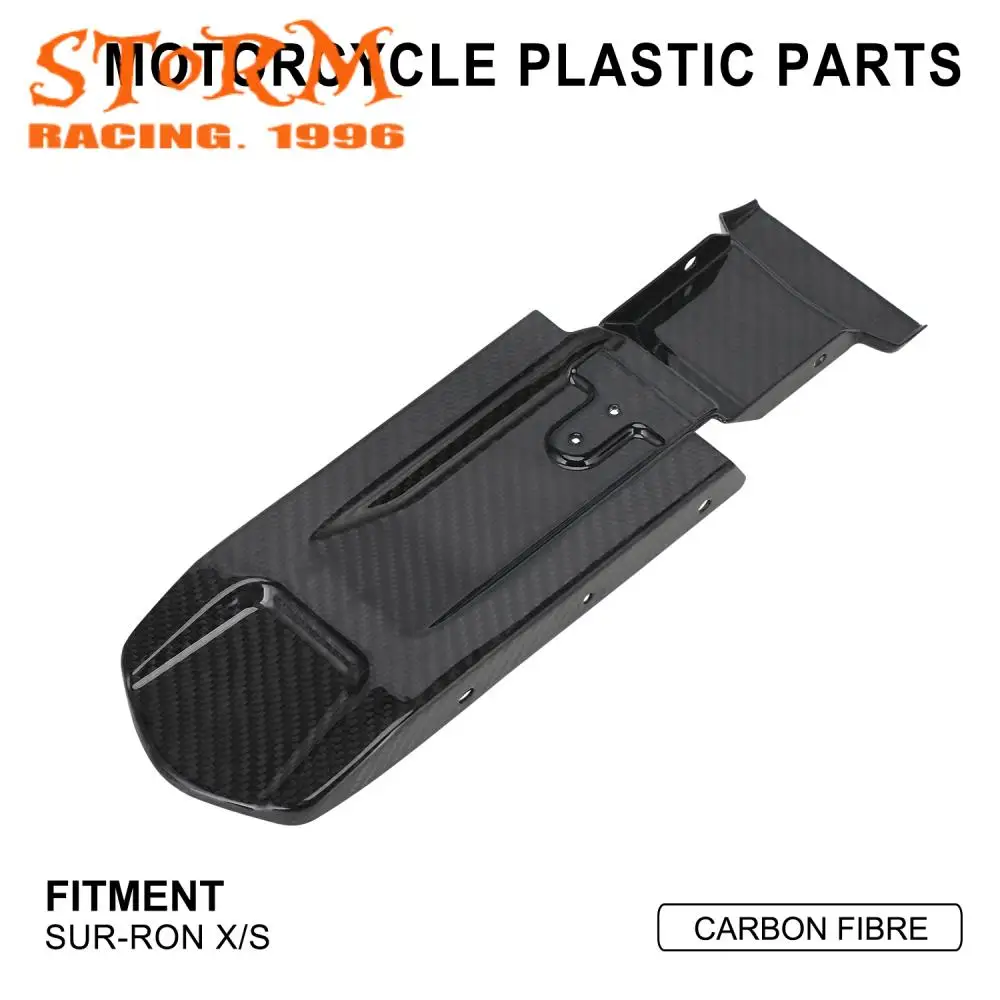 Funparts Parti Del Motociclo Parafanghi Per Sur-Ron Surron S/X Surron In Fibra Di Carbonio Motocross Dirt Bike