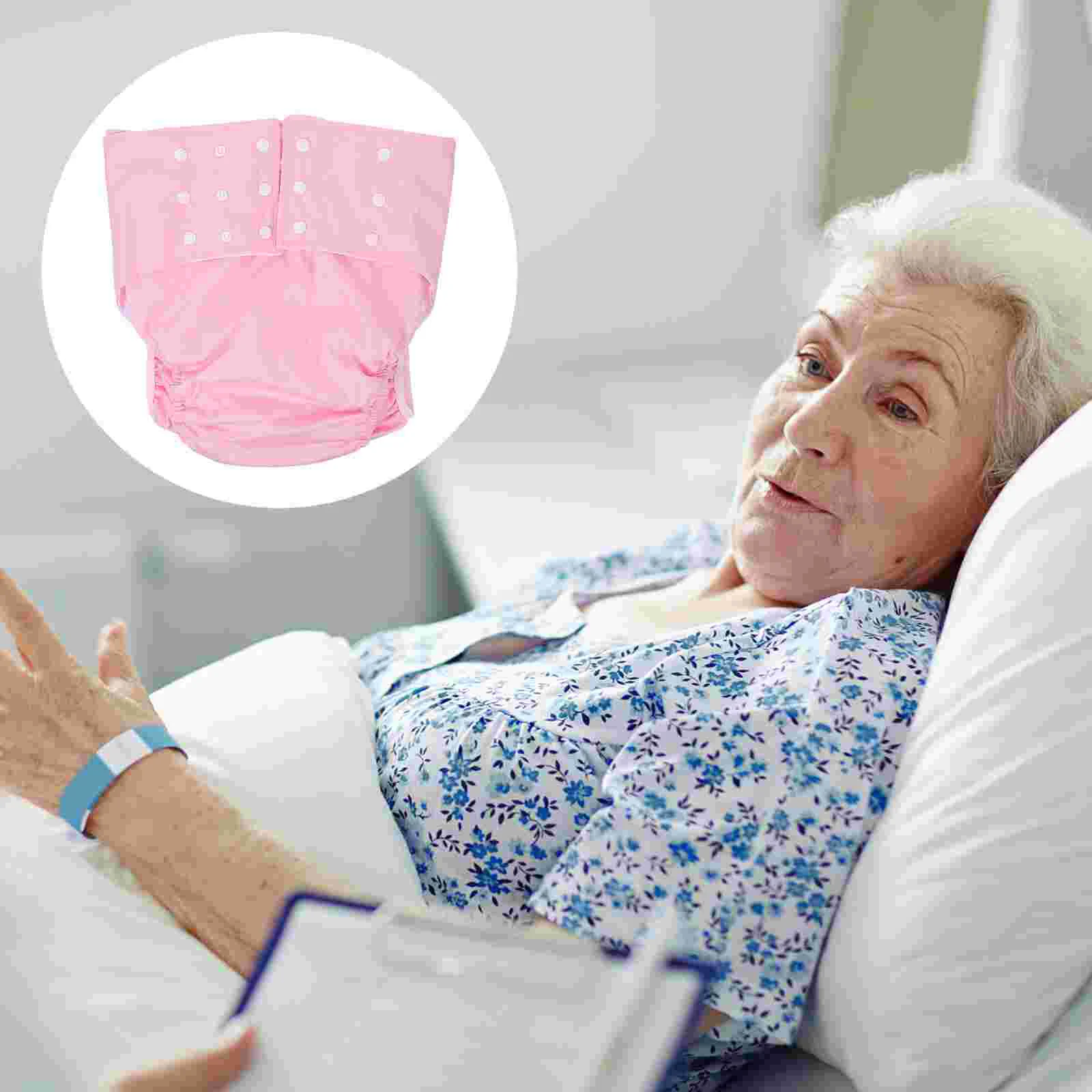 Adult Cloth Diapers Geriátrica Lover for The Elderly Men Supple Incontinence Pants and Women Ecological Absorbent Melton Xl 4