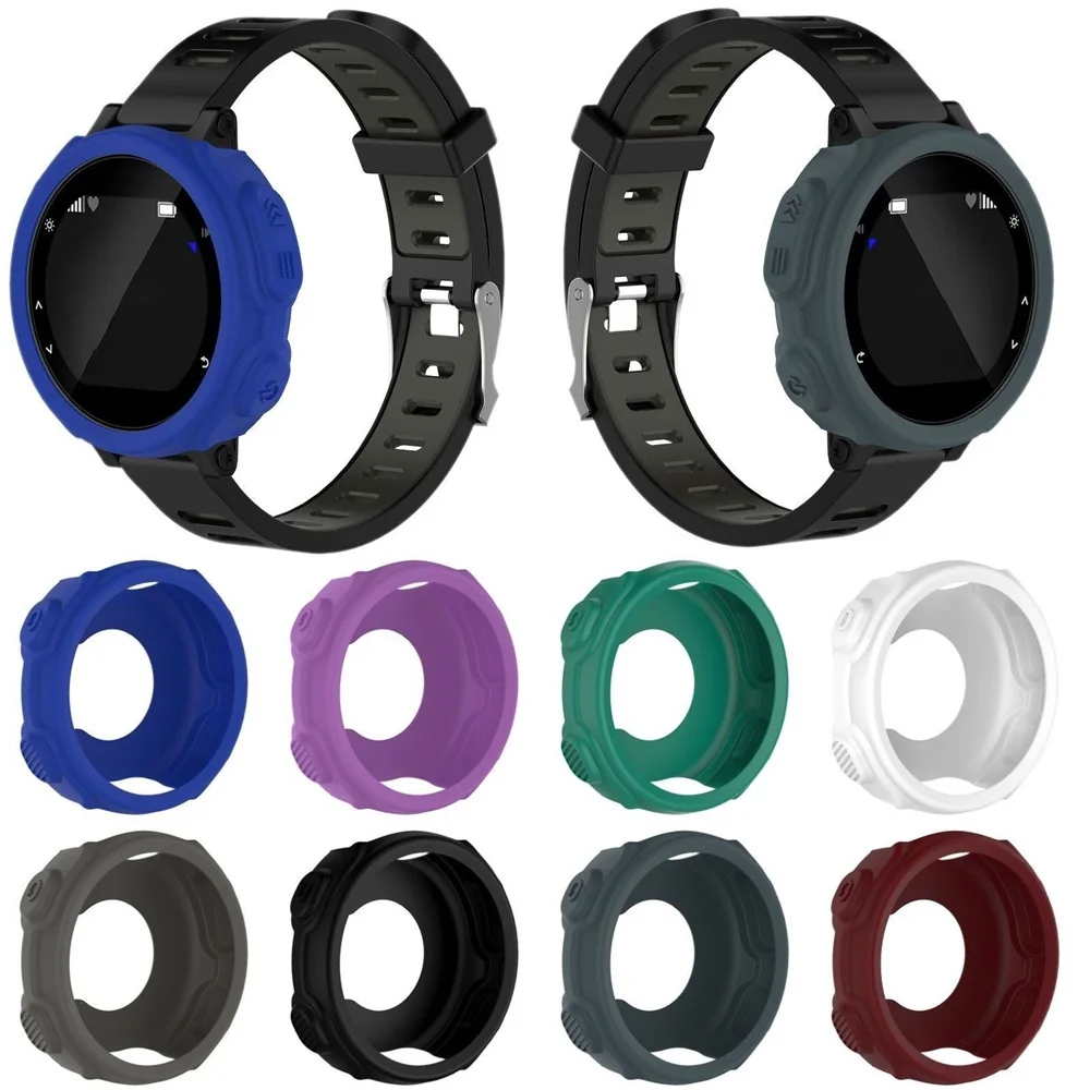 Watch Screen Protector Case Watch Cover Watch Protective Case Watch Case Watch Protective Cover TPU Protective Case For Garmin Smartwatch 235 735