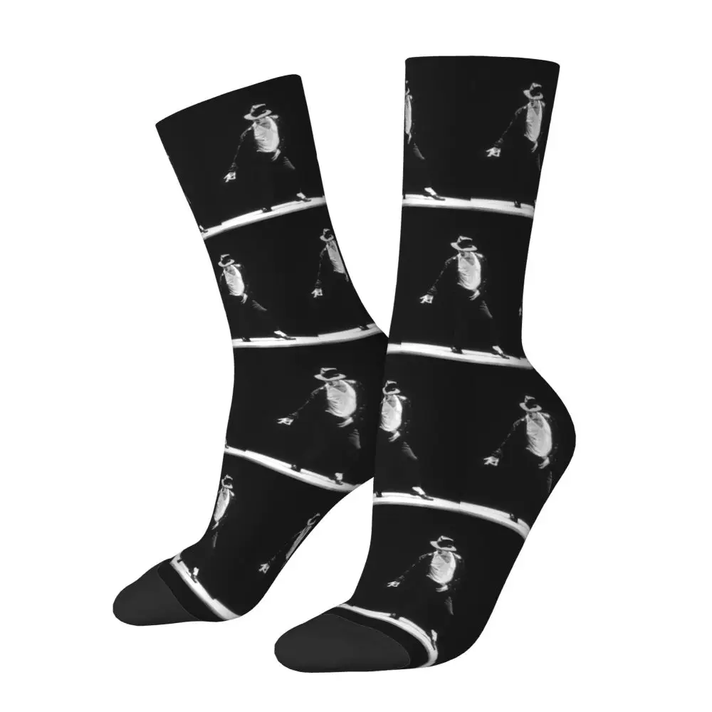 Michael 1984 Grammys Jackson Pop Art Portrait Socks Harajuku Stockings All Season Long Socks Accessories for Unisex Gifts