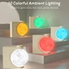 Sunrise Alarm Clock For Bedrooms, Moon Night Light Clock Wake Up Light For Kids Teens,White Noise Sound Machine 3