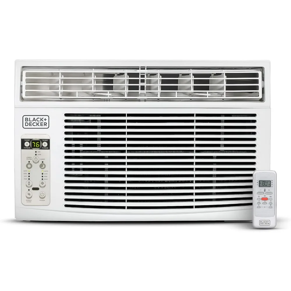 Window Air Conditioner with Remote Control,12000 BTU, Cools Up to 550 Square Feet, Energy Efficient, White