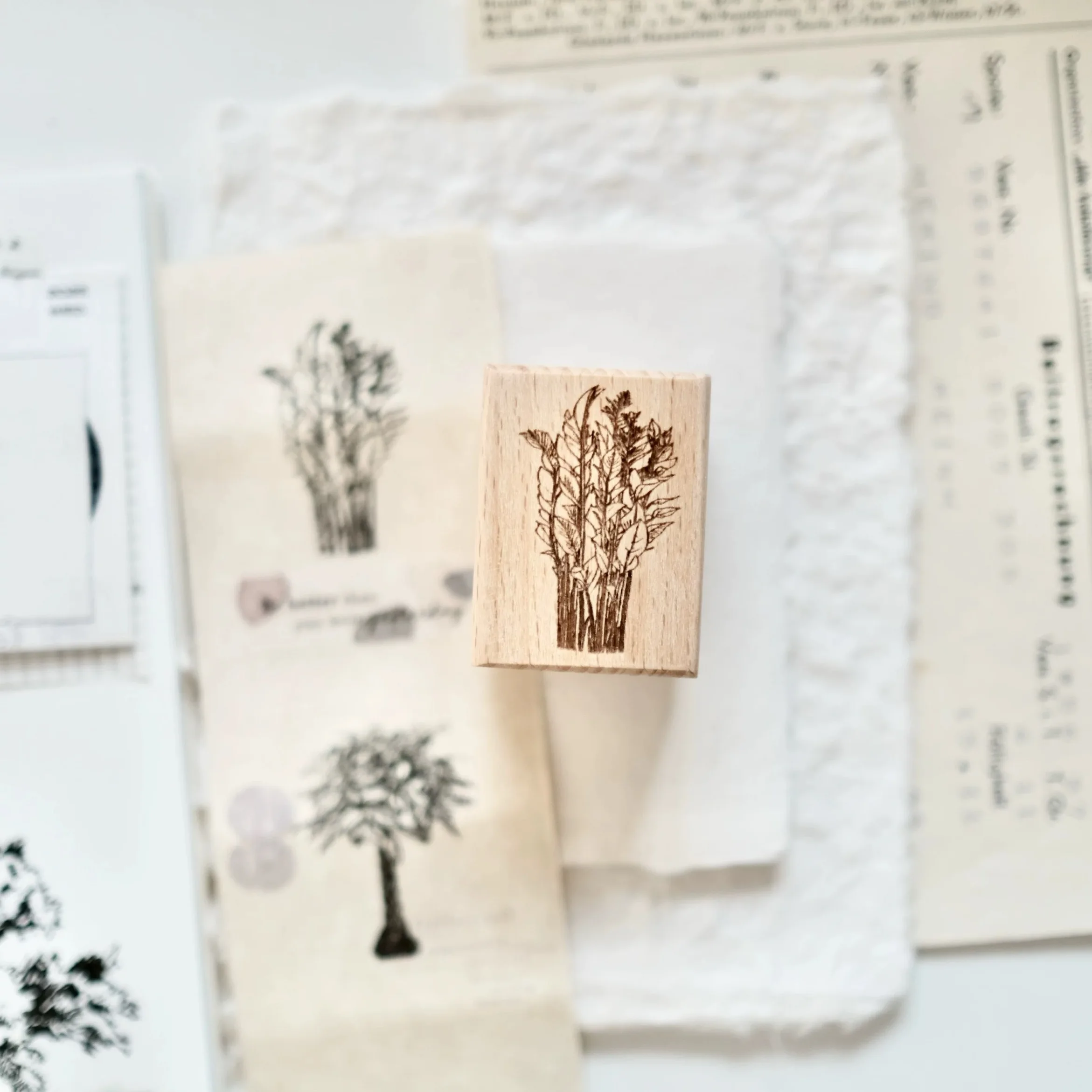 Vintage Happy Tree Holzstempel für DIY Scrapbooking Fotoalbum Kartenherstellung – Detail 5
