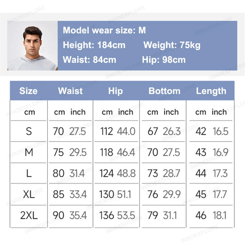 Men Gym Shorts Quick Dry Nylon Jogger Running Short Pants Stretch Workout Men Sweatshorts Casual Fitness Training Men Sweatpants 3
