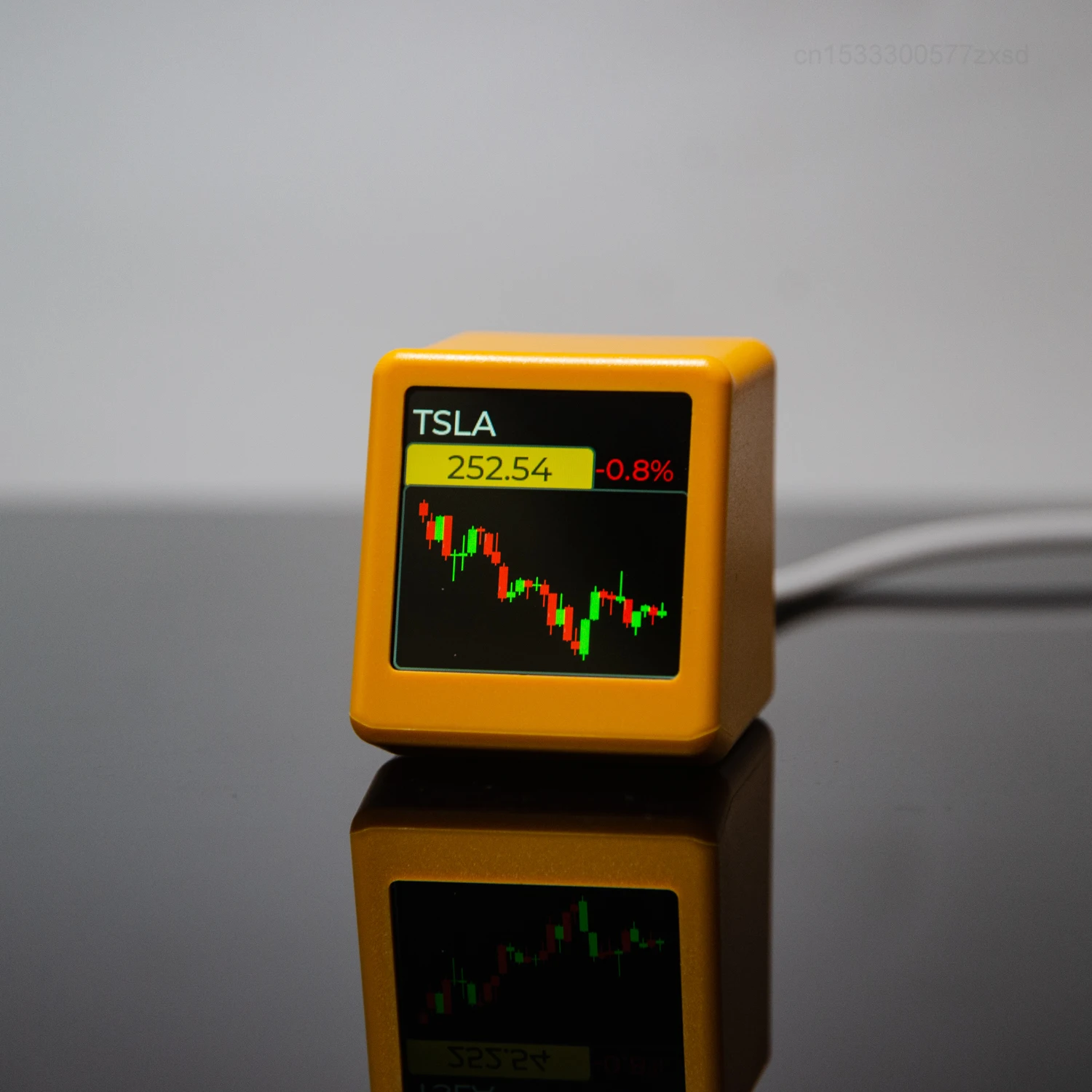 GeekMagic NerdMiner BitCoin Cryptocurrency Stocks Futures Currency Exchange Rate Price Tracker Ticker Time Clock Weather Display