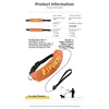 New Pet Supplies Dog Leash Collar Integrated Retractable Dog Leash Collar Traction Rope 2