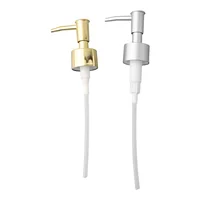 28 Thread Plastic Hand Liquid Soap Pump Dispenser Head Nozzle For Bathroom Kitchen Foam Soap Shampoo Dispenser Accessories 1
