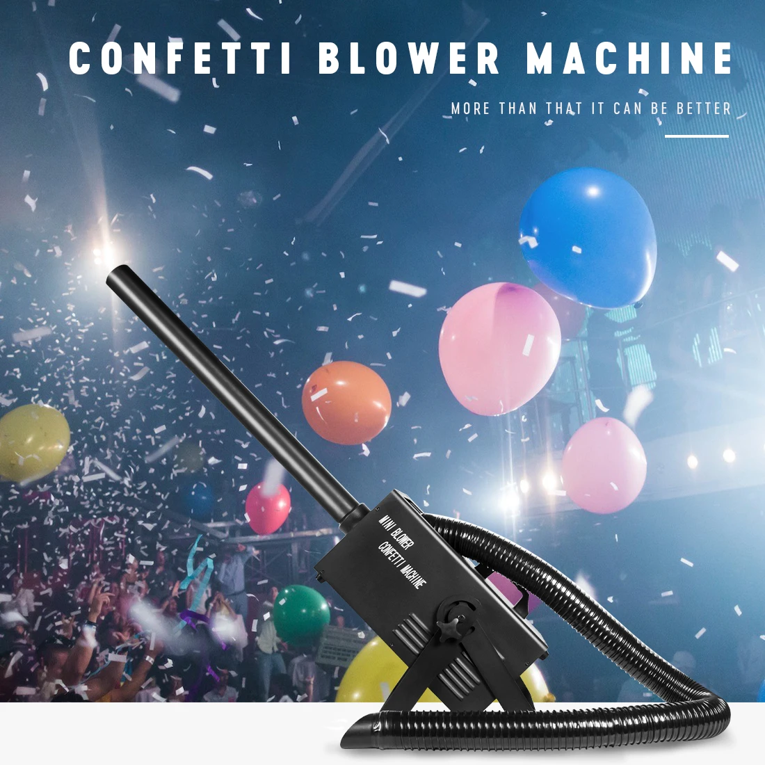 2 Pcs/lot High Speed Confetti Blower Machine Hand Control Electrical