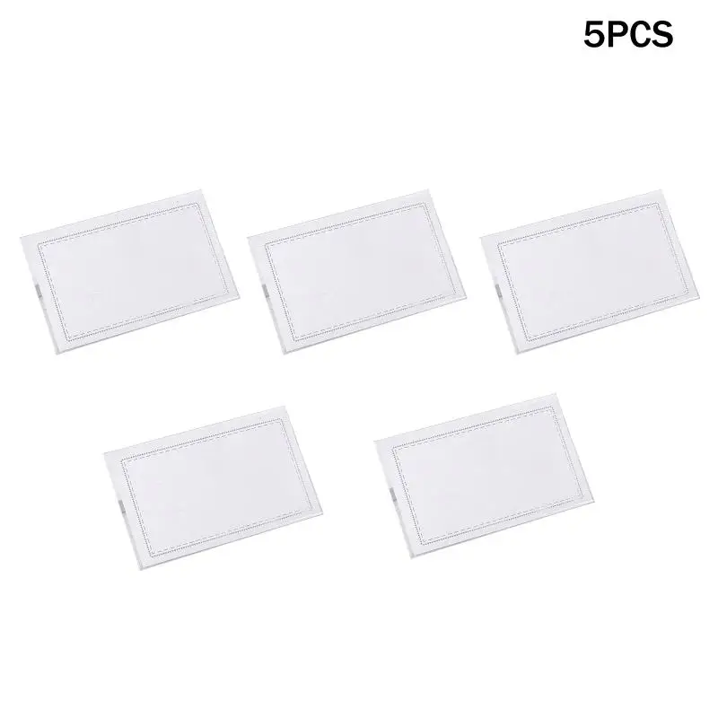 Staff Worker ID Badge Jacket, Clear Chest Tag Carrier with Brooch