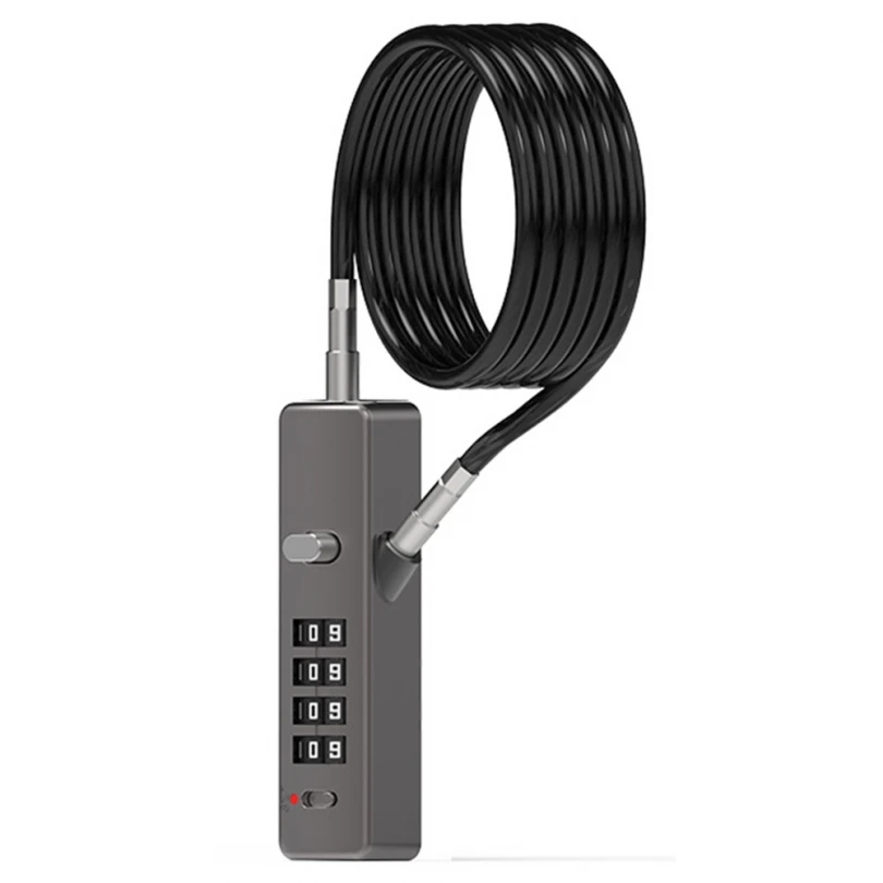 

Wire Rope Lock Accessories Combination Digital Code Lock for Bikes Lockers Small Fences with 3 Different Lengths