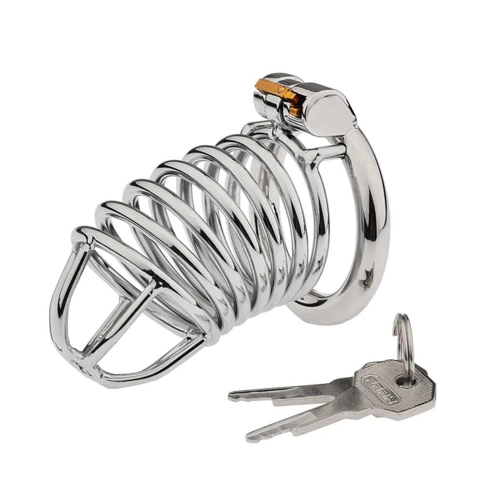Penis Chastity Cage Big Penis Lock Male Chastity Cock Cage Device Erotic Bondage
