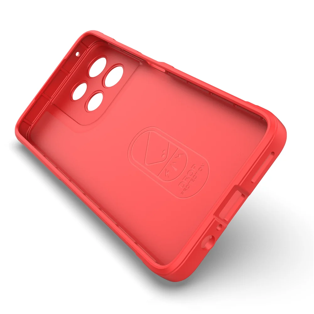 Enhanced Airbag Cushion Rubber Back Case with Rugged Armor Silicone Protection