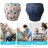 Ice Silk Adult Cloth Disaper Waterproof Old Man's Diaper Pants Reusable Diapers Trouser Pocket Anti-leak Breathable Nappy Pads 4