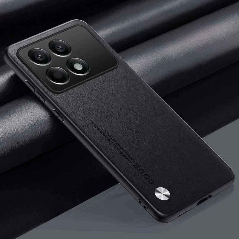 Luxury PU Leather Shockproof Silicone Phone Case - Premium Protection Back Cover