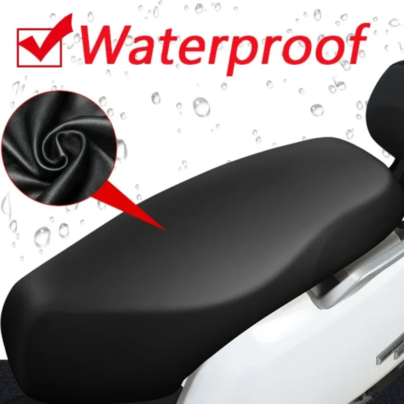 Waterproof Leather Motorcycle Seat Cover Protector