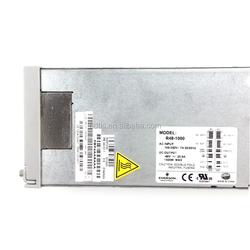 

Emerson 1000W R48-1000 48V 20A Telecom Power Module For Netsure 212 Embedded Power System