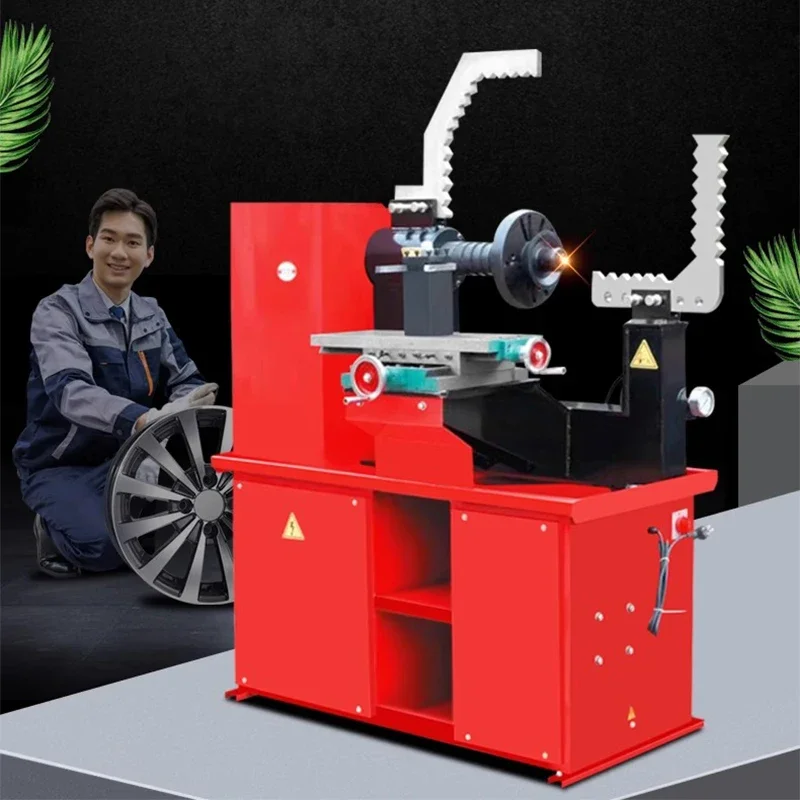 Automotive Wheel Shaping and Repairing Machine Aluminum Alloy Steel Rim Wheel Hub Correction Machine - Image 2