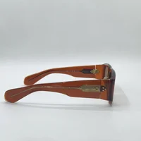 ROMI mode, luxe léger, lunettes de soleil haut de gamme fabriquées à la main pour hommes et femmes, lunettes de soleil de protection solaire en plein air 4