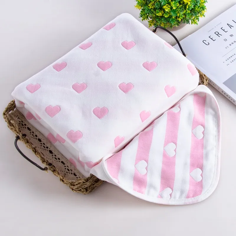 6 Layers Baby Blanket Muslin Cotton Baby Swaddle Warp Swaddle Infant Bedding Receiving Blankets Adult Bedsheets